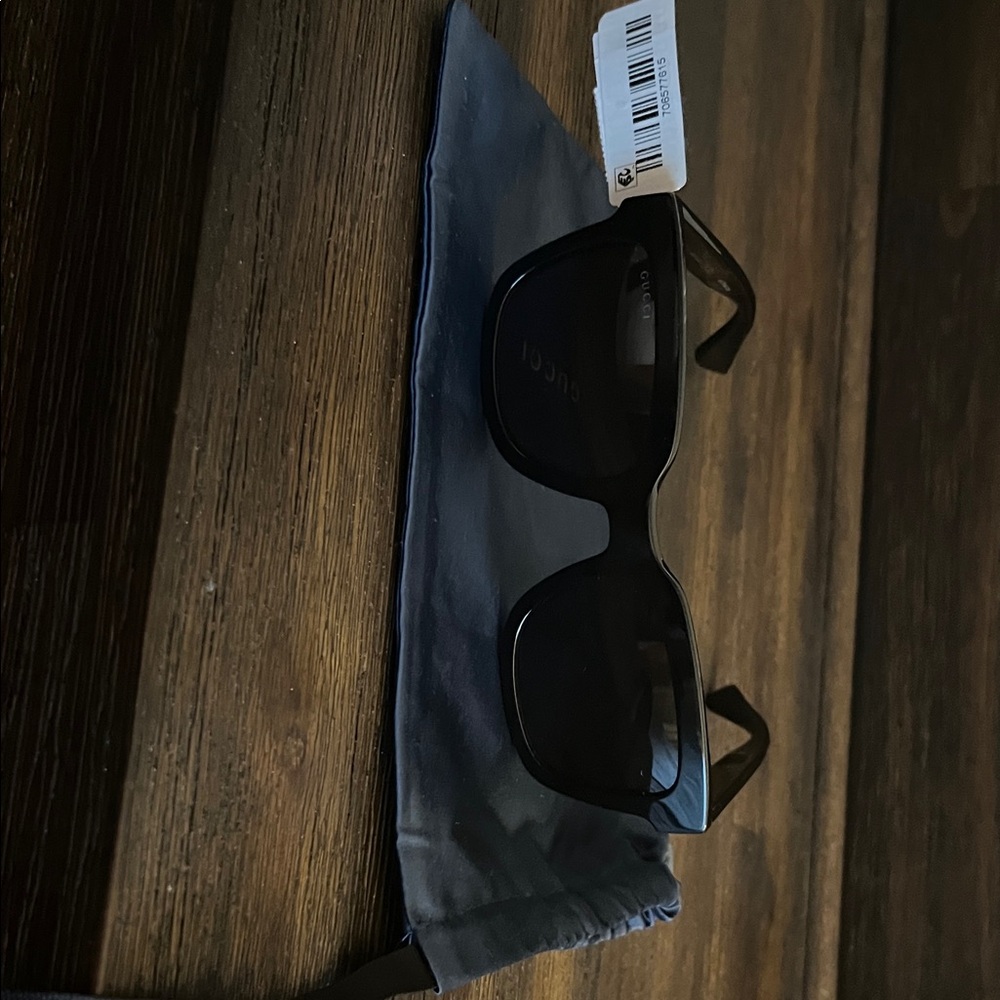 Gucci Dark Sunglasses with Case